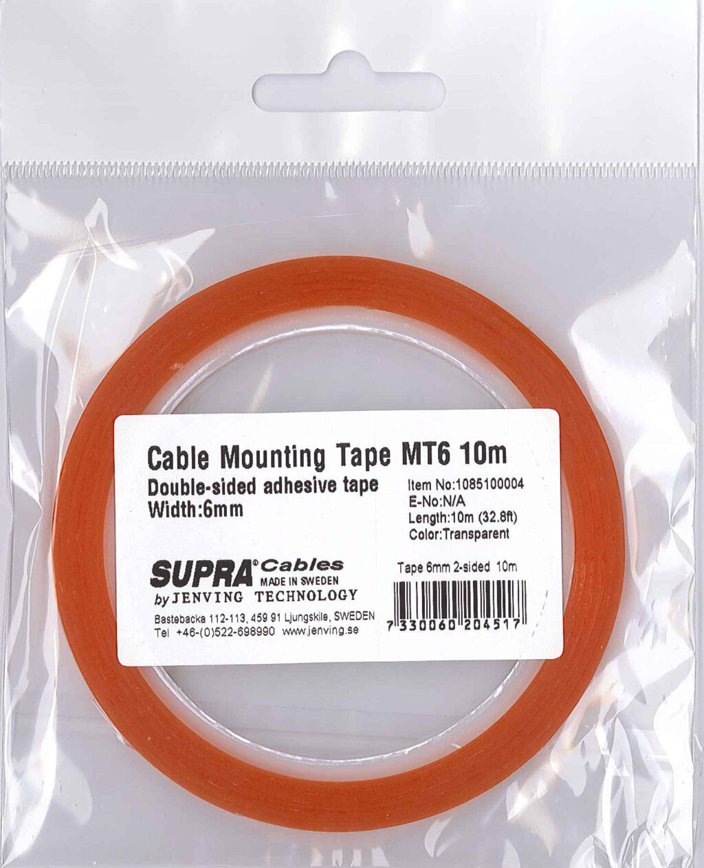 CABLE MOUNTING TAPE MT6 10M