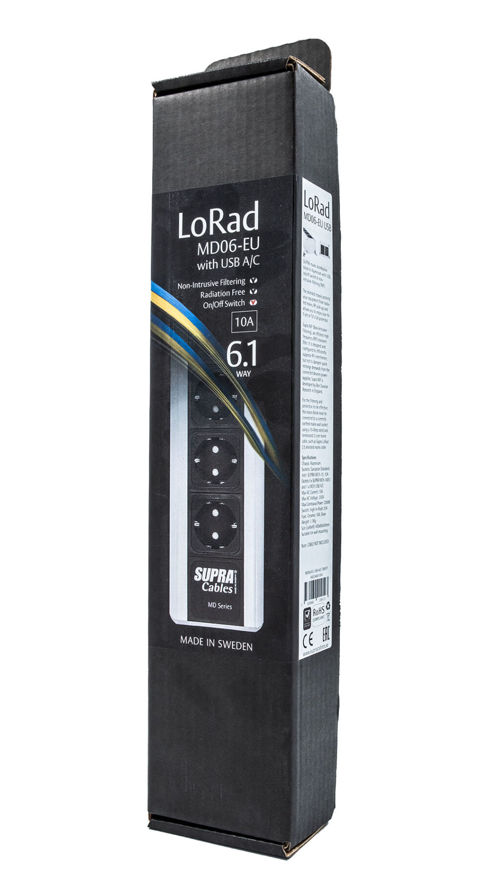MAINS BLOCK MD06-EU USB-A/C ONOFF - Image 3