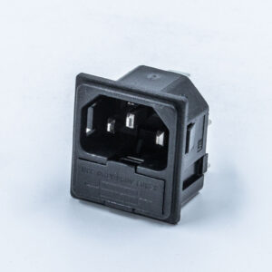 MAINS JACK MCH-10 MALE WITH FUSE | SUPRA Cables