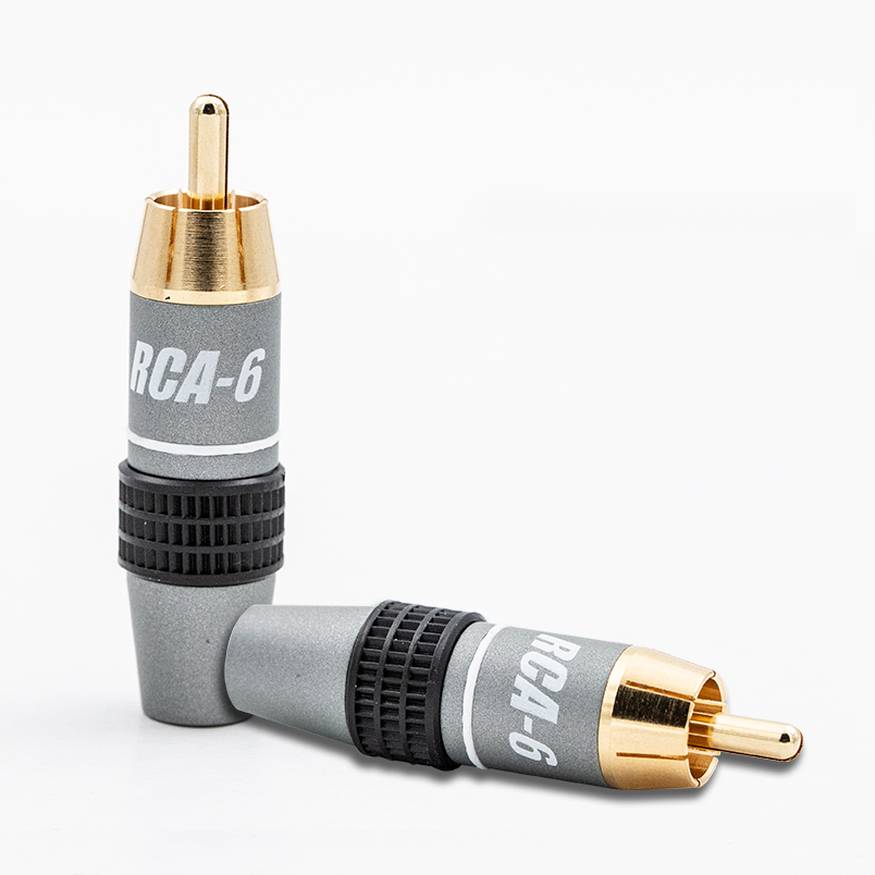 RCA-6 PLUG | SUPRA Cables