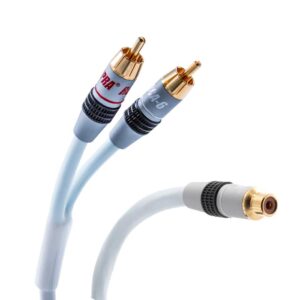 Y-LINK 1RCA-2RCA F-M BLUE 25CM | SUPRA Cables