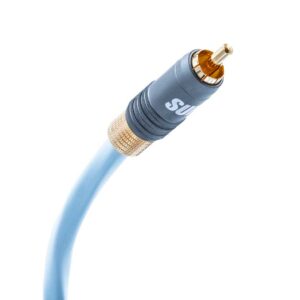 Y-LINK 1RCA-2RCA M-F BLUE 25CM | SUPRA Cables