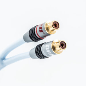 Y-LINK 1RCA-2RCA M-F BLUE 25CM | SUPRA Cables