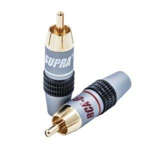 RCA-6 PLUG | SUPRA Cables