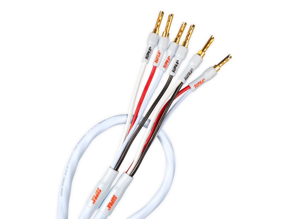 RONDO 4X4.0 COMBICON BIWIRE | SUPRA Cables
