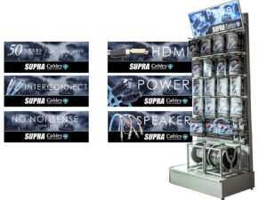 BLISTER STAND SUPRA CABLES BS900S