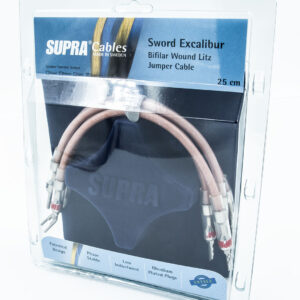 SWORD EXCALIBUR JUMPER 25CM | SUPRA Cables