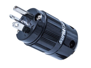 MAINS PLUG NEMA-20 RH-US BLACK